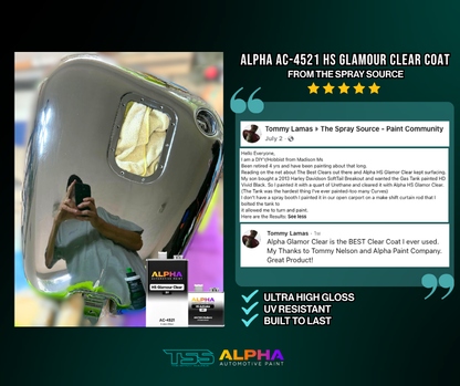 HS Glamour Clearcoat AC-4521 Kit | Alpha Automotive Paint