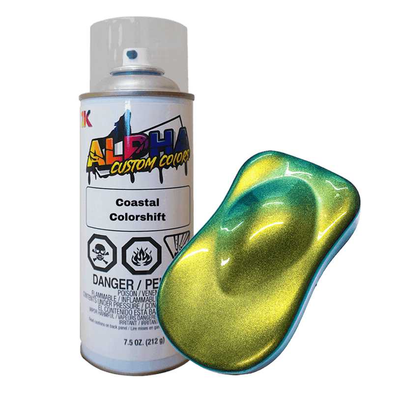Coastal Colorshift Bike Paint Kit - The Spray Source - Alpha Pigments