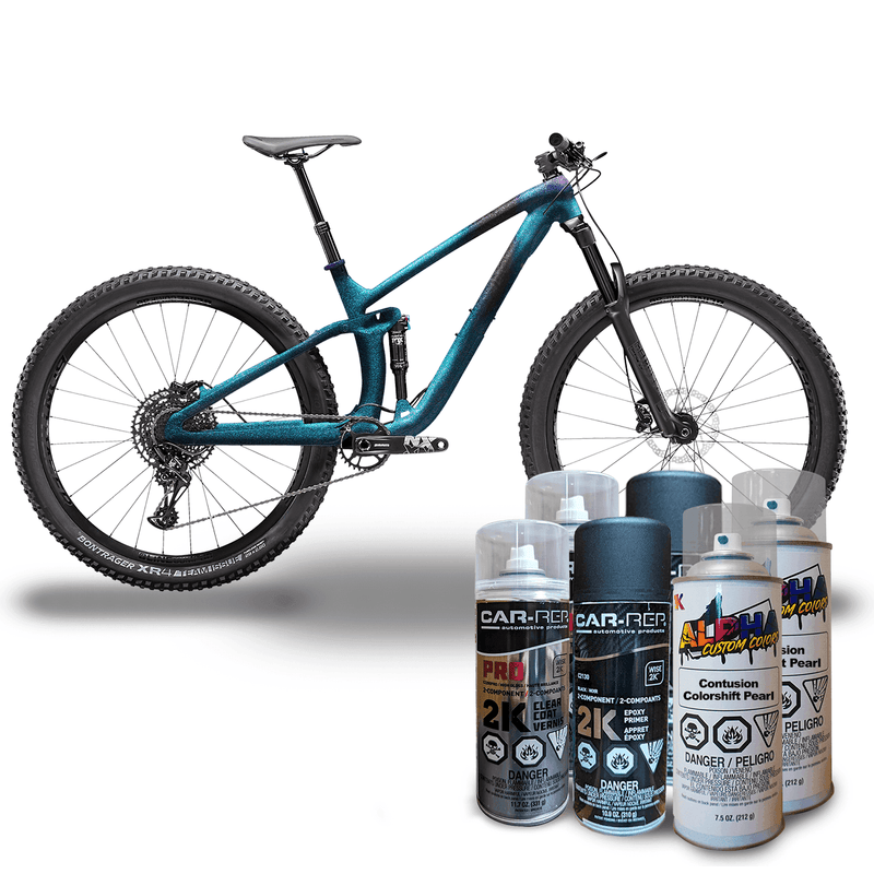 Contusion Colorshift Bike Paint Kit - The Spray Source - Alpha Pigments