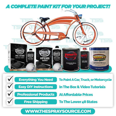 Copperhead Metallic Car kit (White Ground Coat) - The Spray Source - Tamco Paint