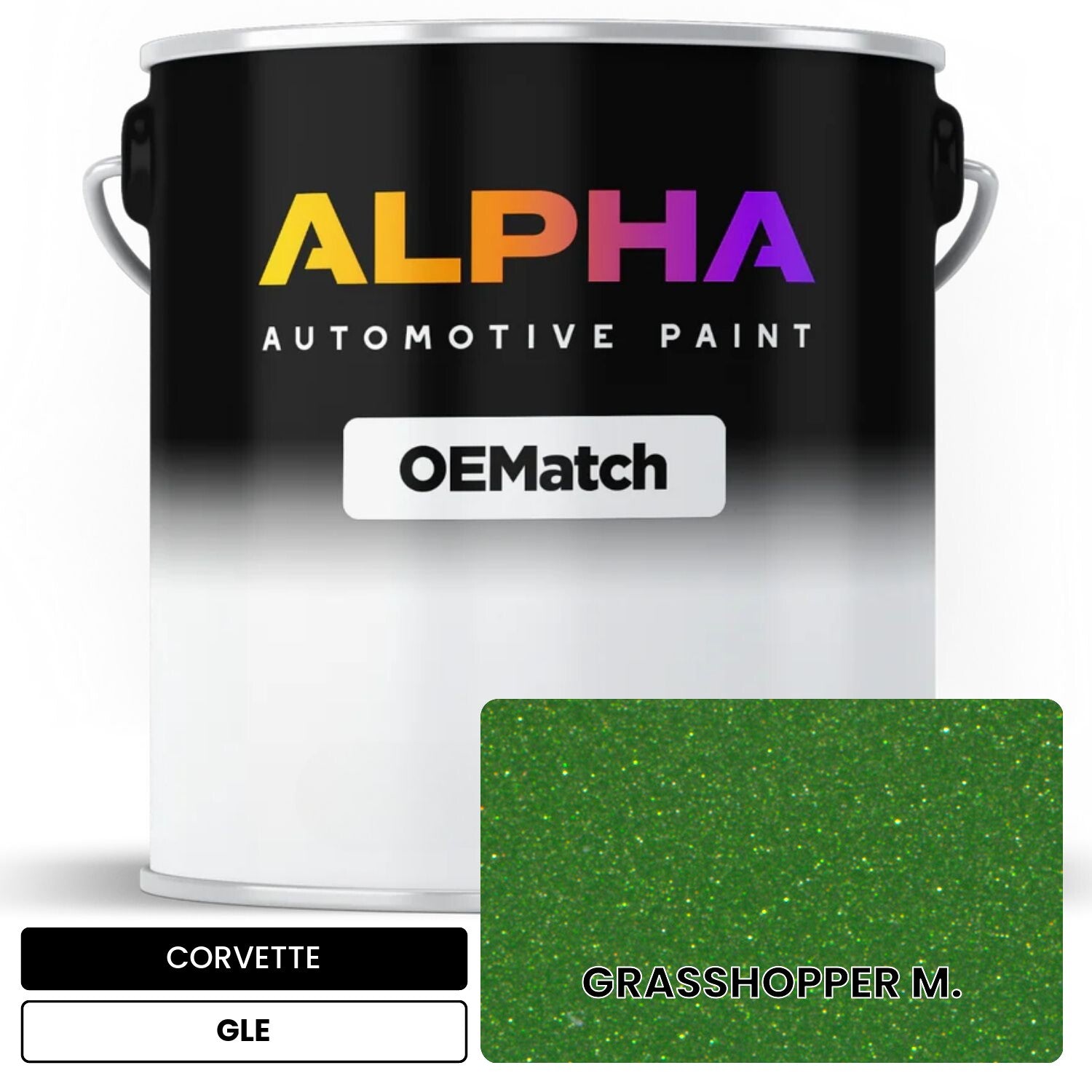 CORVETTE GRASSHOPPER M. GLE OEMatch Basecoat