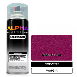 CORVETTE MAGENTA M. WA991A | OEMatch Automotive Spraycan