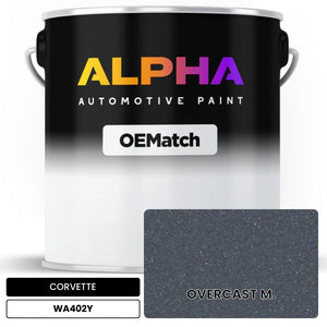 GEN. MOTORS USA OVERCAST M. WA402Y | OEMatch Automotive Basecoat