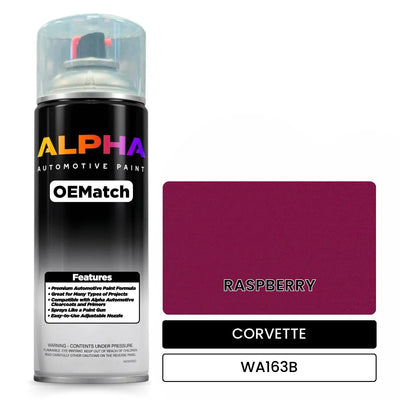 CORVETTE RASPBERRY WA163B | OEMatch Automotive Spraycan