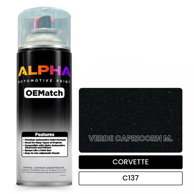 CORVETTE VERDE CAPRICORN M. C137 | OEMatch Automotive Spraycan