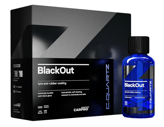 CQUARTZ Blackout (Tire & Rubber Coating) - The Spray Source - Carpro