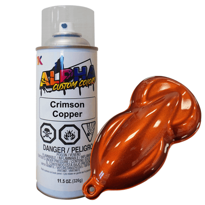 Crimson Copper Spray Can Midcoat - The Spray Source - Alpha Pigments