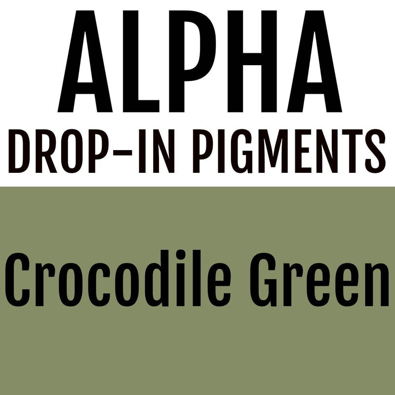 Crocodile Green Drop In Pigment | Liquid Wrap or Bedliner - The Spray Source - Alpha Pigments