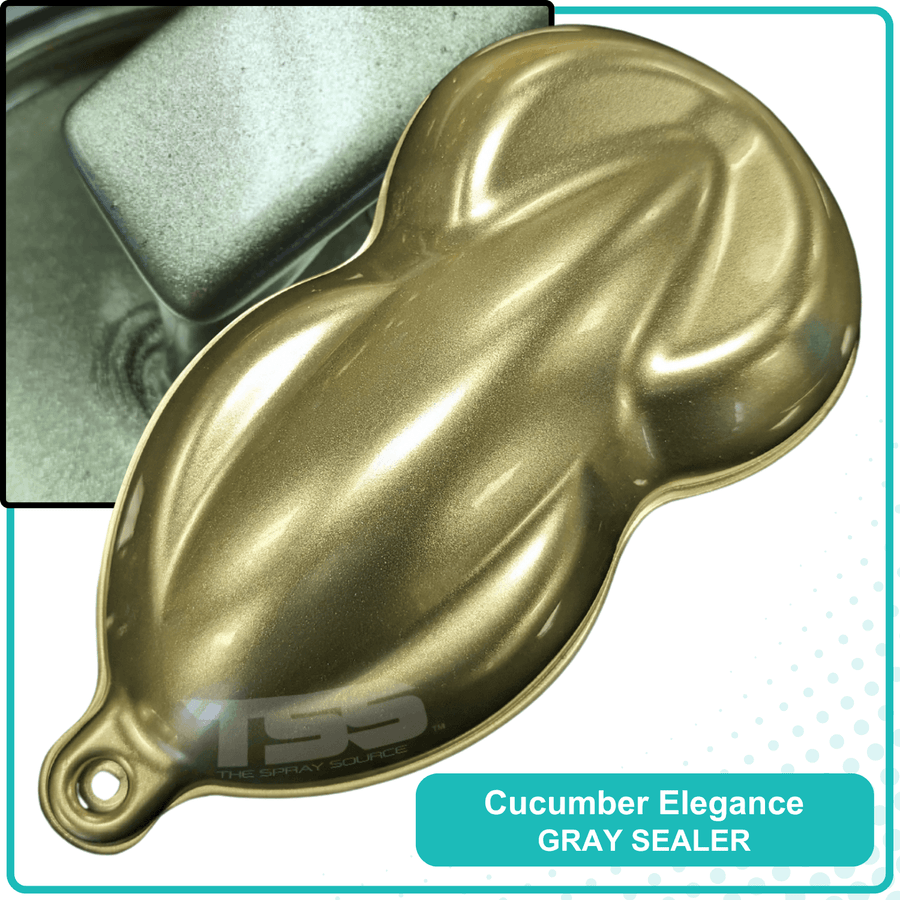 Cucumber Elegance Paint Basecoat - The Spray Source - Alpha Pigments