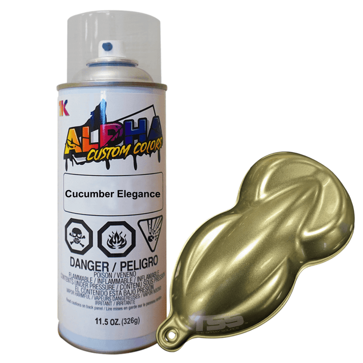 Cucumber Elegance Spray Can Midcoat - The Spray Source - Alpha Pigments