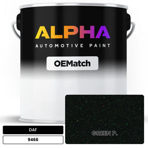 DAF GREEN P. 9466 | OEMatch Automotive Basecoat