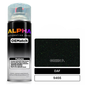 DAF GREEN P. 9466 | OEMatch Automotive Spraycan