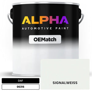 DAF CROMA WIT 07354 | OEMatch Automotive Basecoat