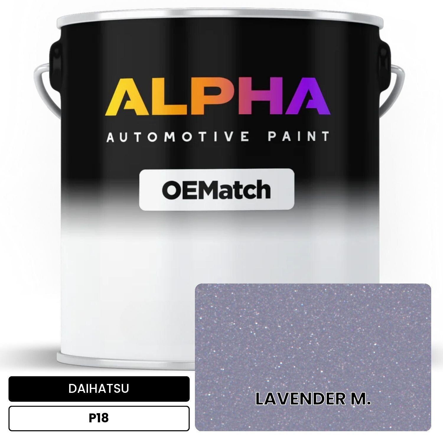 DAIHATSU LAVENDER M. P18 OEMatch Basecoat