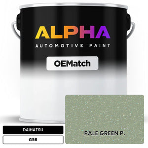 DAIHATSU PALE GREEN P. G56 | OEMatch Automotive Basecoat