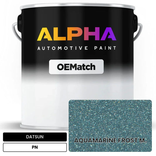 DATSUN AQUAMARINE FROST M. PN OEMatch Basecoat
