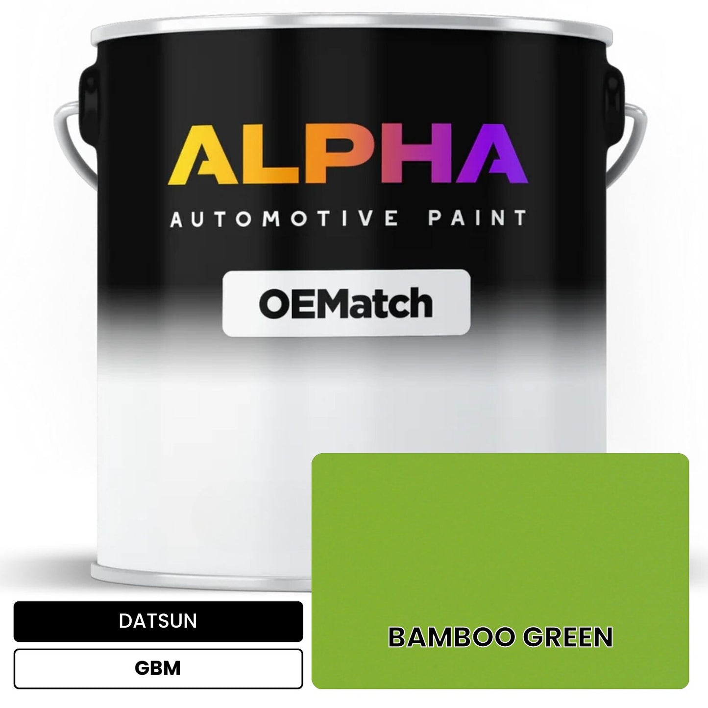 DATSUN BAMBOO GREEN GBM OEMatch Basecoat