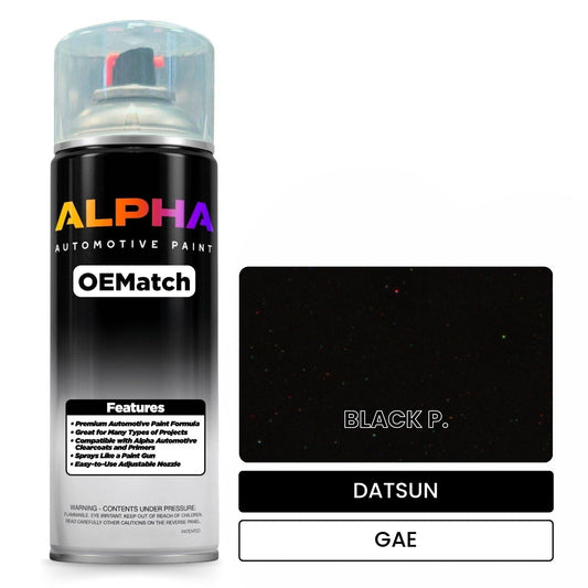 DATSUN BLACK P. GAE OEMatch Spraycan