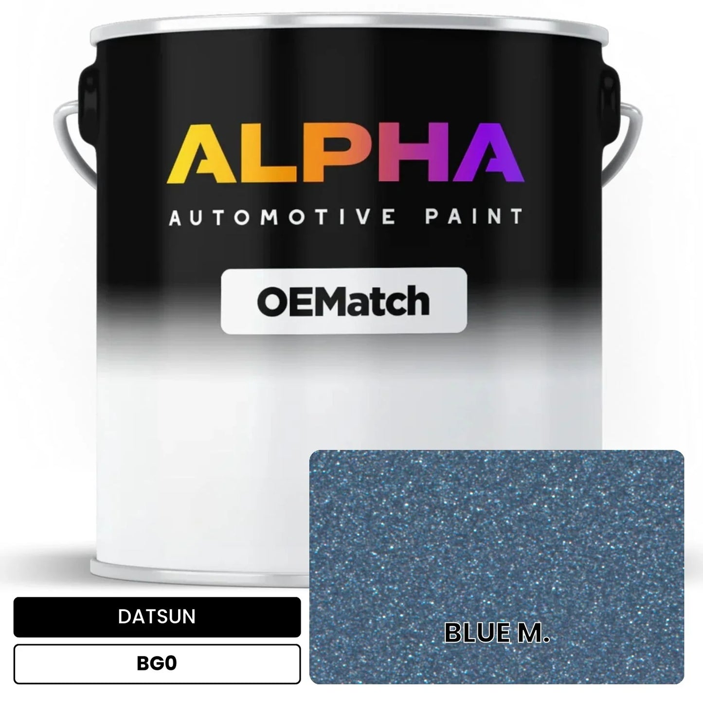 DATSUN BLUE M. BG0 OEMatch Basecoat