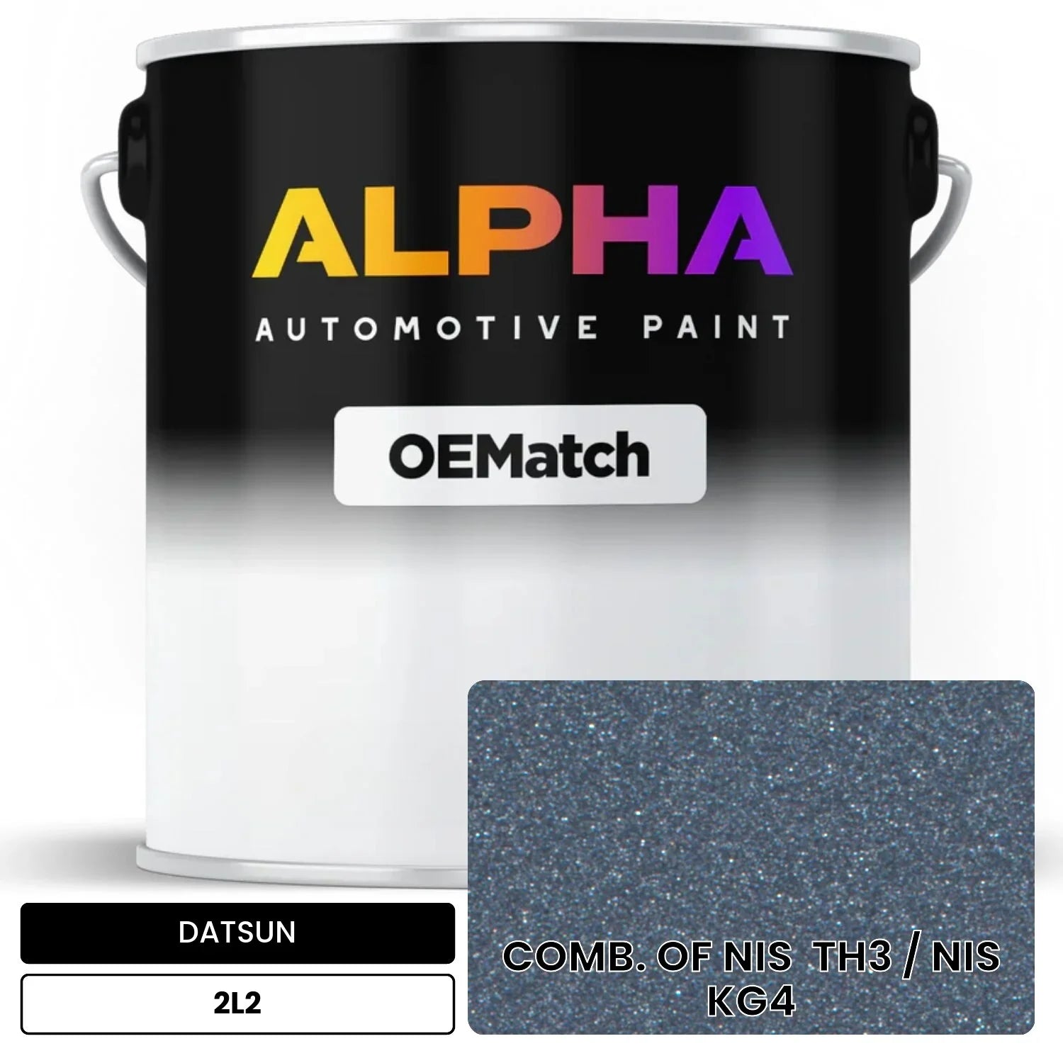 DATSUN COMB. OF NIS  TH3 / NIS  KG4 2L2 OEMatch Basecoat