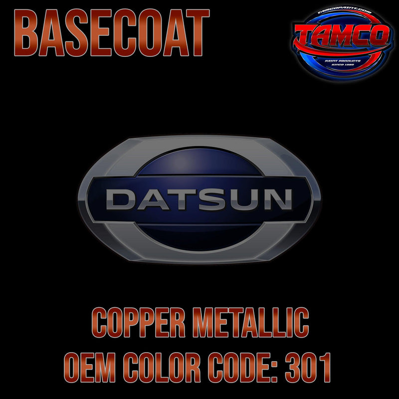 Datsun Copper Metallic | 301 | 1974-1978 | OEM Basecoat - The Spray Source - Tamco Paint Manufacturing