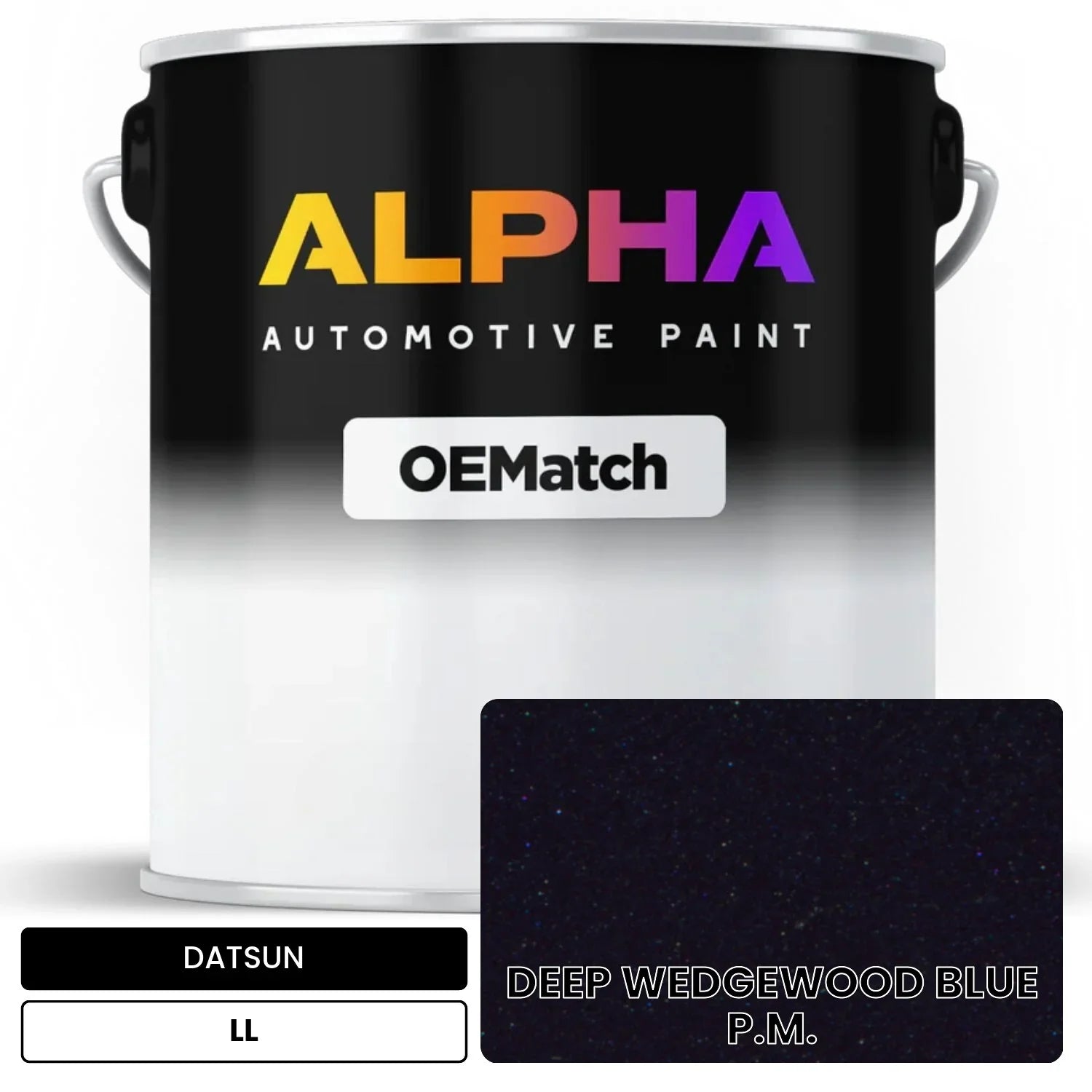 DATSUN DEEP WEDGEWOOD BLUE P.M. LL OEMatch Basecoat