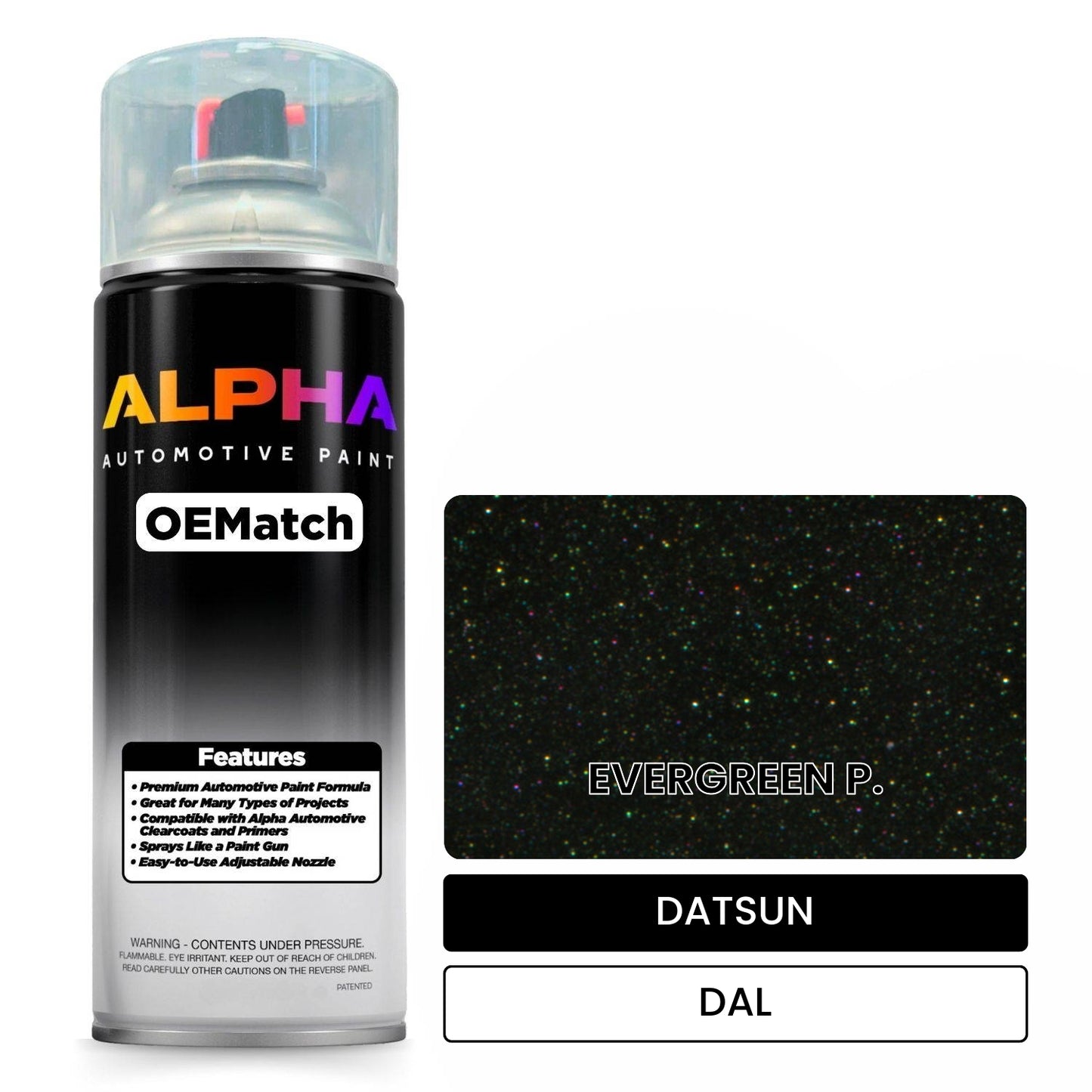 DATSUN EVERGREEN P. DAL OEMatch Spraycan