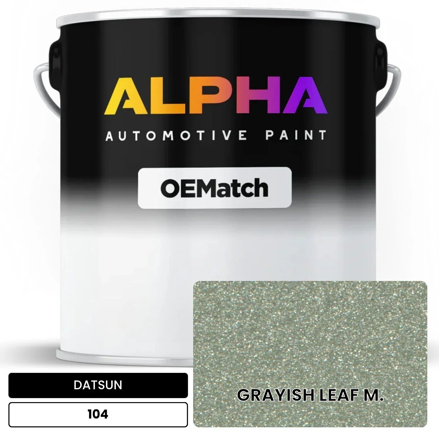 DATSUN GRAYISH LEAF M. 104 OEMatch Basecoat