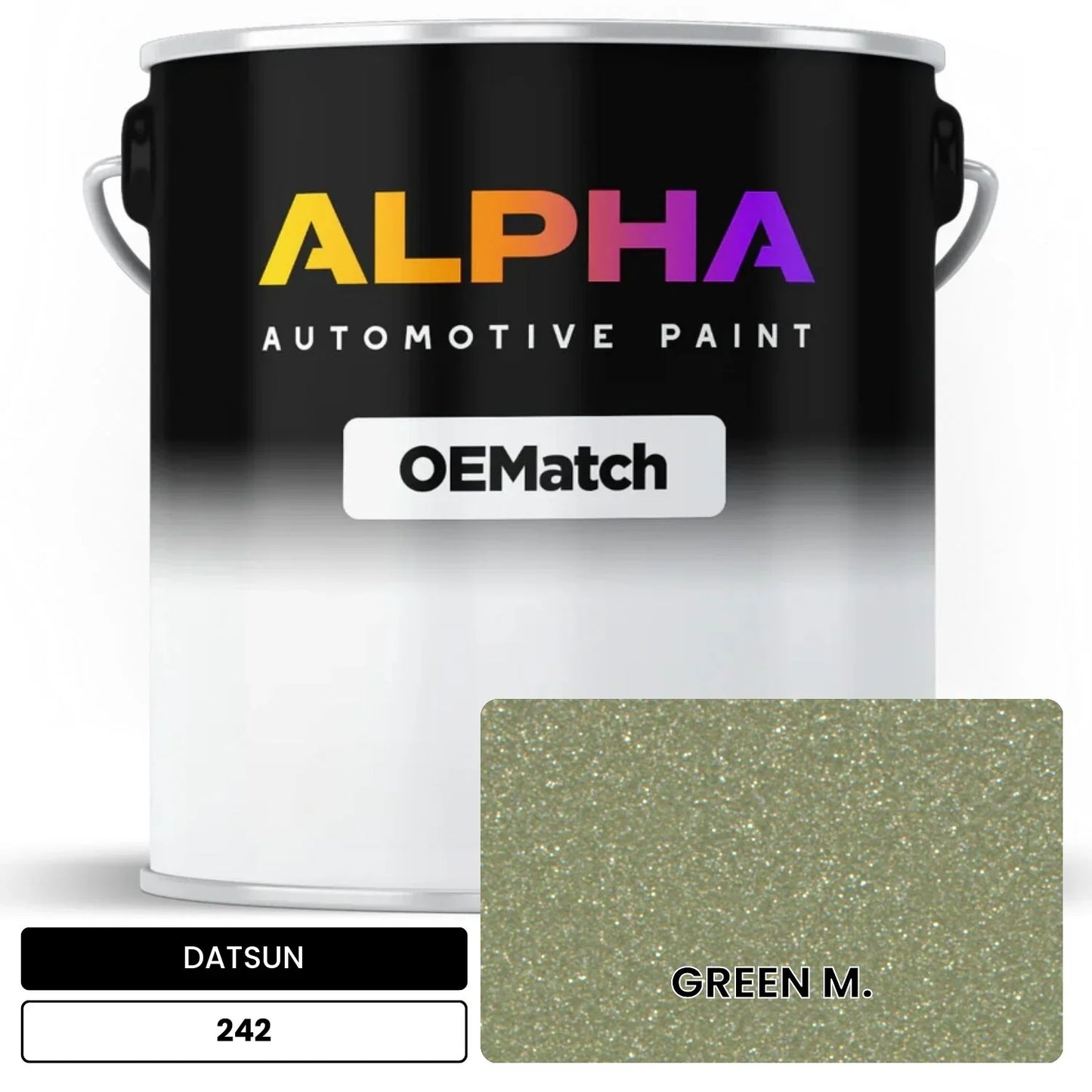 DATSUN GREEN M. 242 OEMatch Basecoat