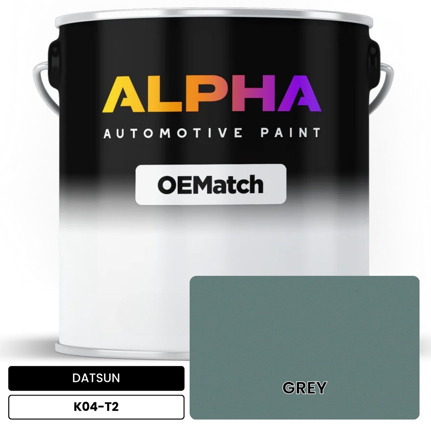 DATSUN GREY K04-T2 OEMatch Basecoat
