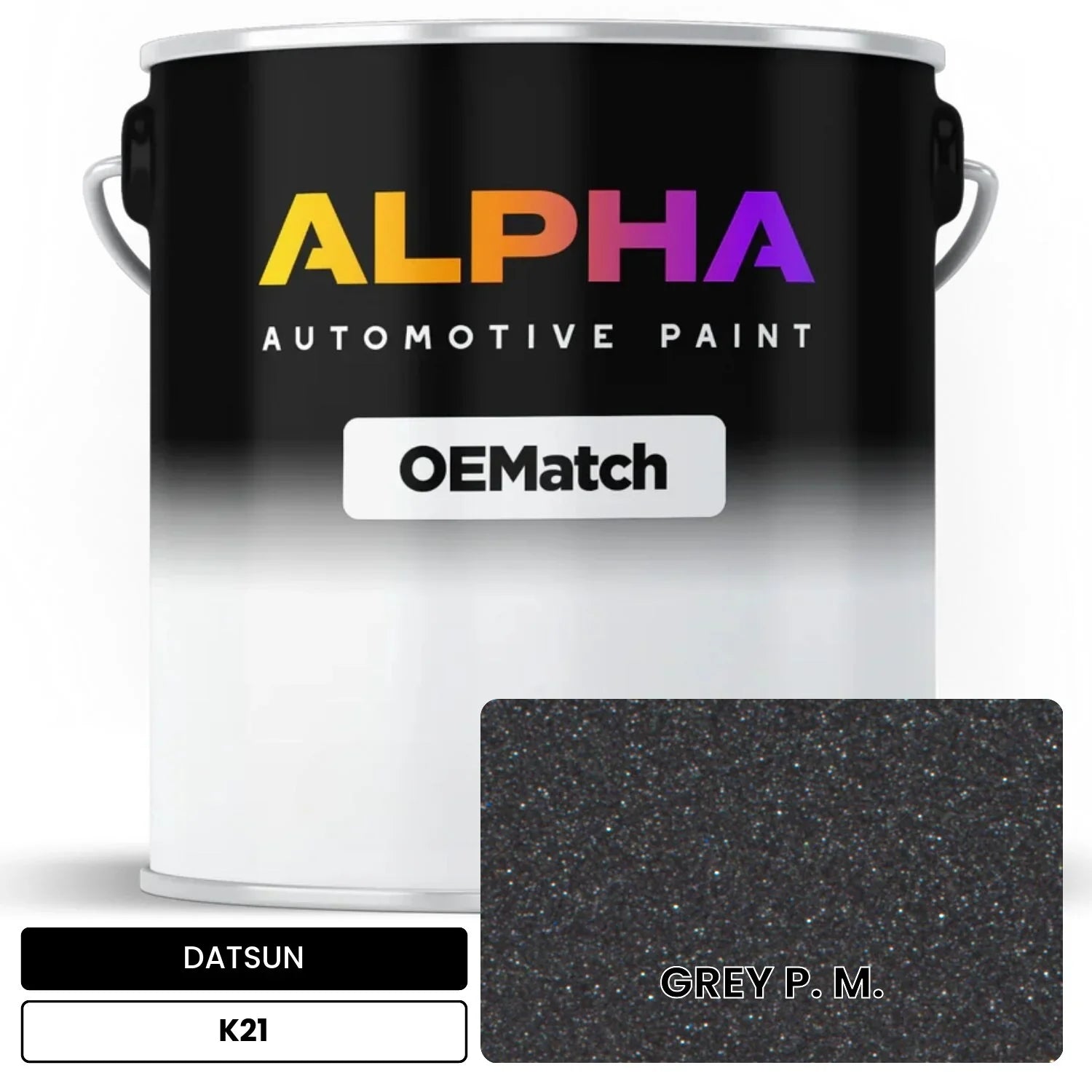 DATSUN GREY P. M. K21 OEMatch Basecoat
