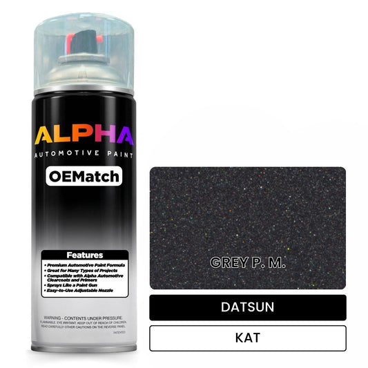 DATSUN GREY P. M. KAT OEMatch Spraycan