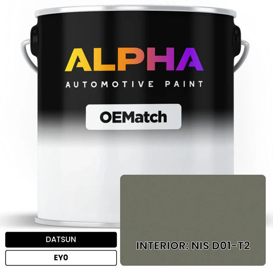 DATSUN INTERIOR: NIS D01-T2 EY0 OEMatch Basecoat