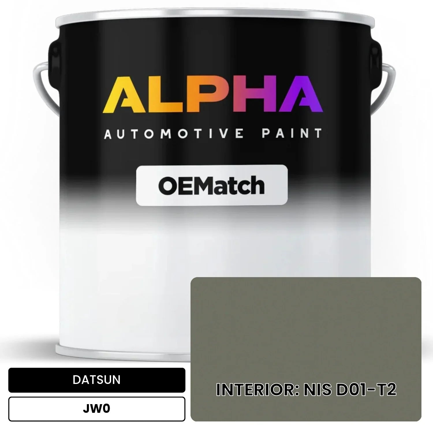 DATSUN INTERIOR: NIS D01-T2 JW0 OEMatch Basecoat