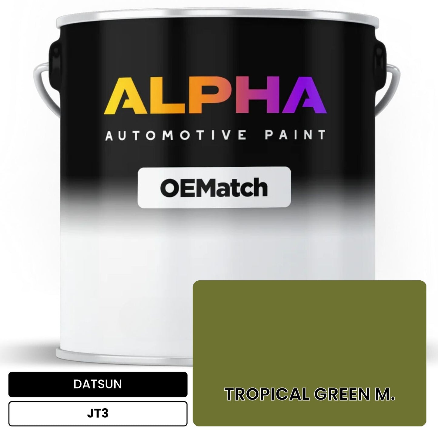 DATSUN TROPICAL GREEN M. JT3 OEMatch Basecoat