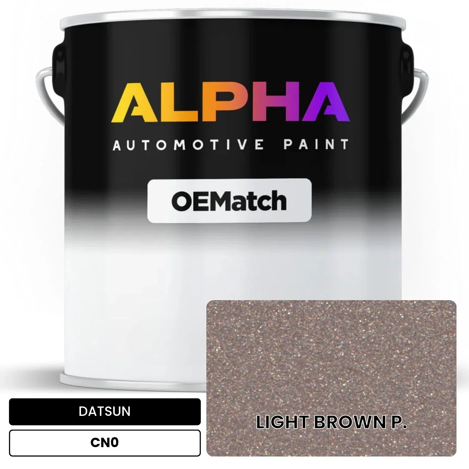 DATSUN LIGHT BROWN P. CN0 OEMatch Basecoat