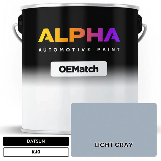 DATSUN LIGHT GRAY KJ0 OEMatch Basecoat