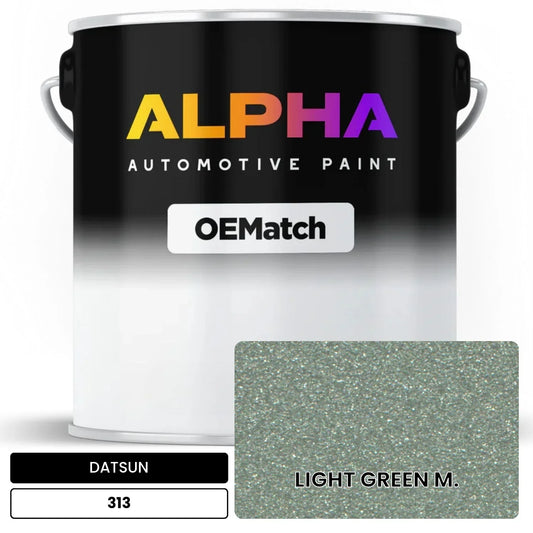 DATSUN LIGHT GREEN M. 313 OEMatch Basecoat