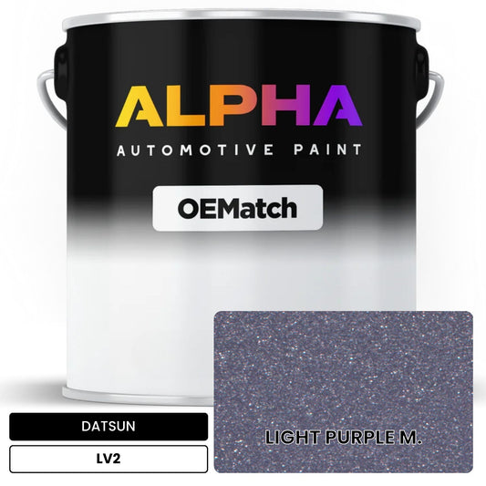 DATSUN LIGHT PURPLE M. LV2 OEMatch Basecoat