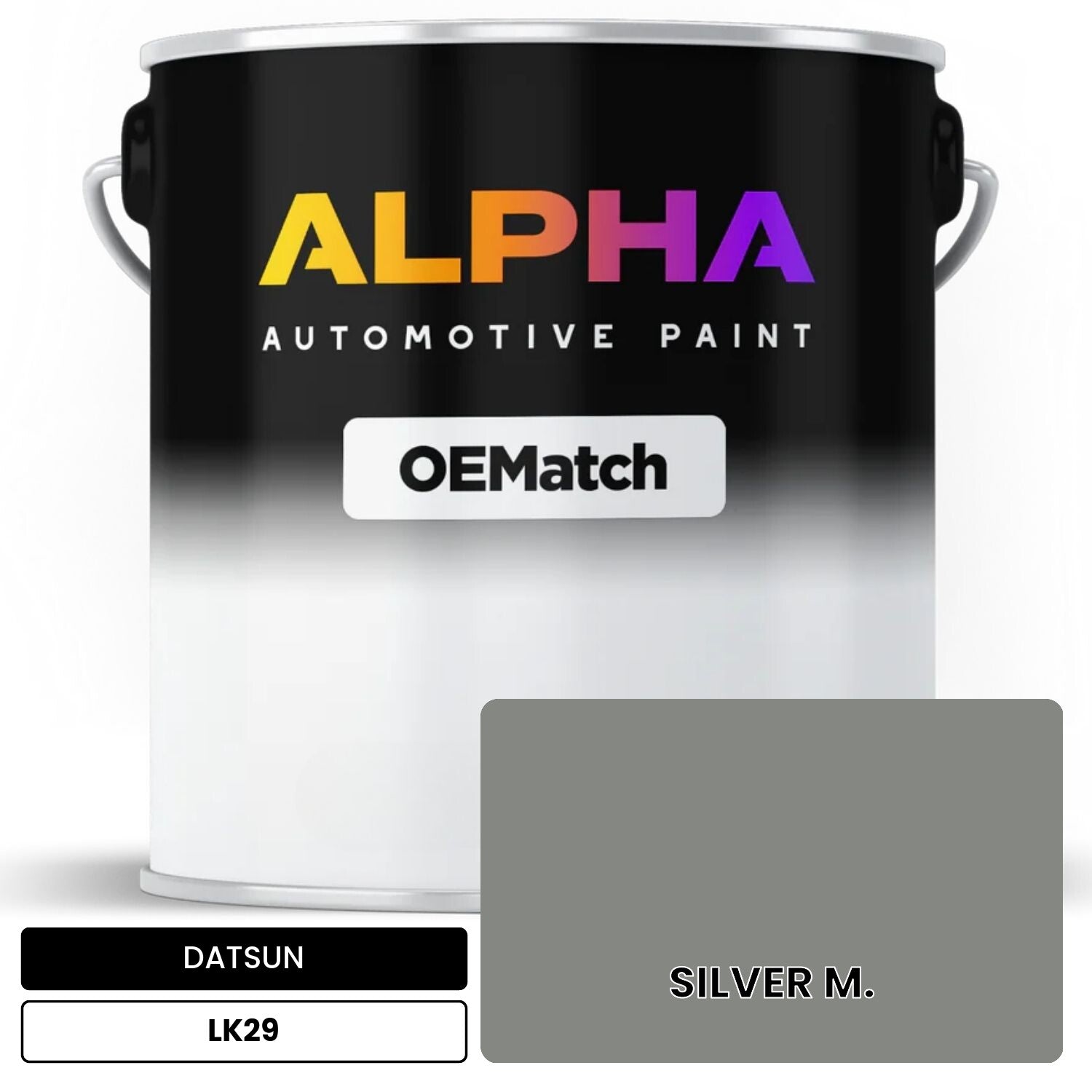DATSUN SILVER M. LK29 OEMatch Basecoat