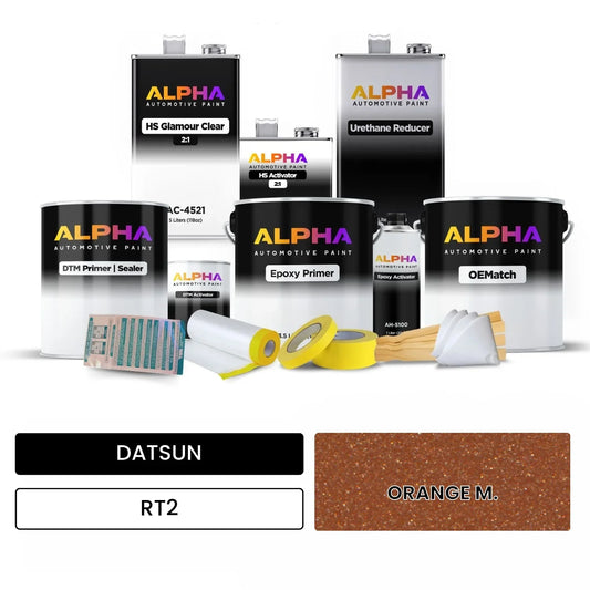 DATSUN ORANGE M. RT2 OEMatch Vehicle Paint Kit