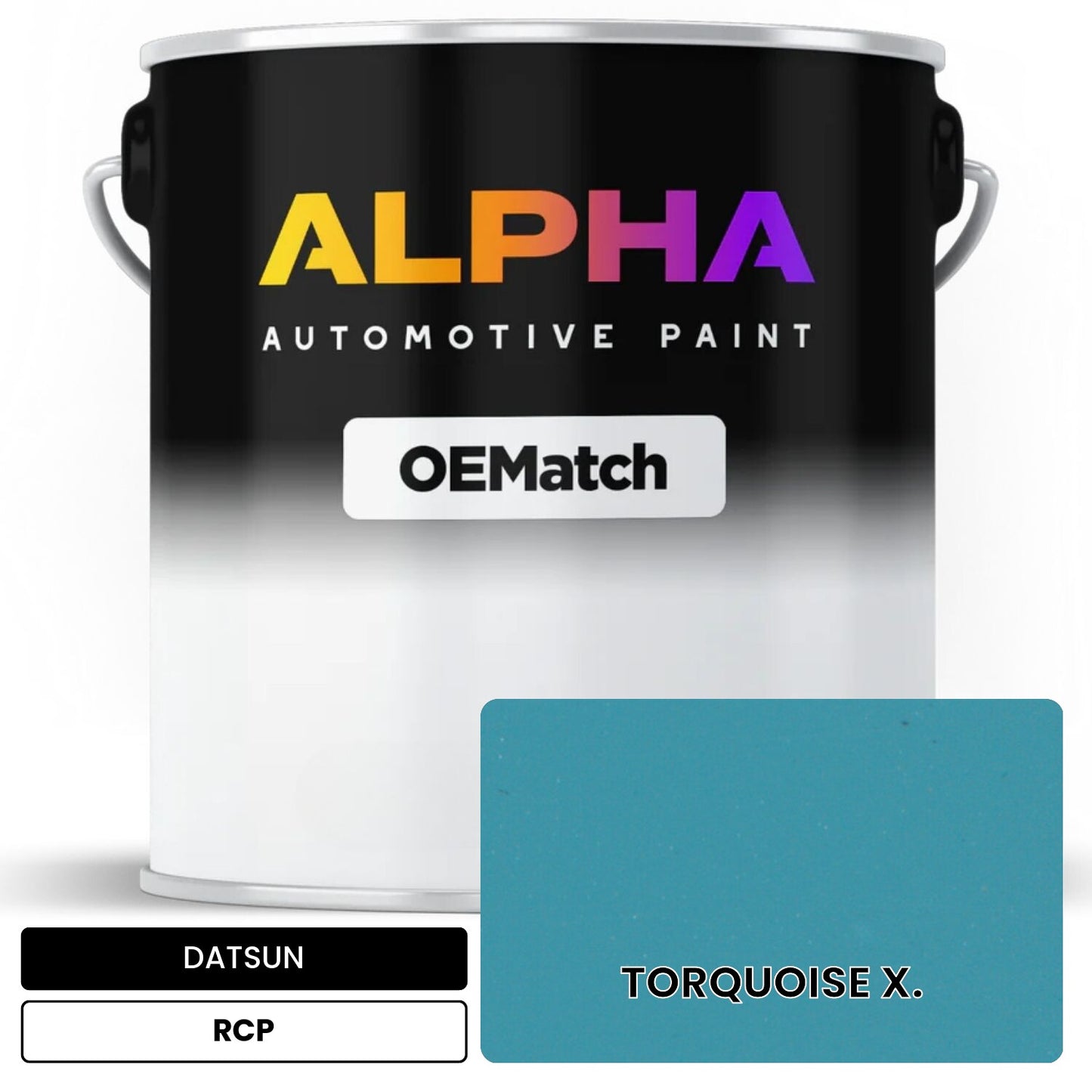 DATSUN TORQUOISE X. RCP OEMatch Basecoat