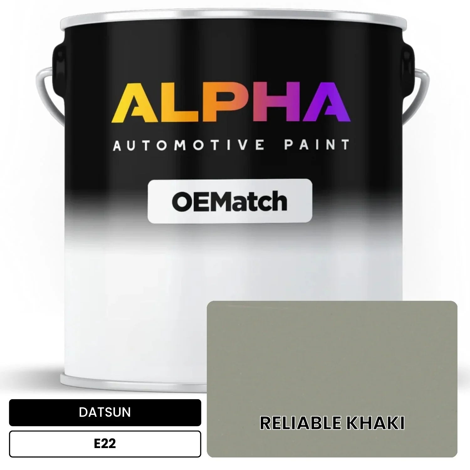 DATSUN RELIABLE KHAKI E22 OEMatch Basecoat
