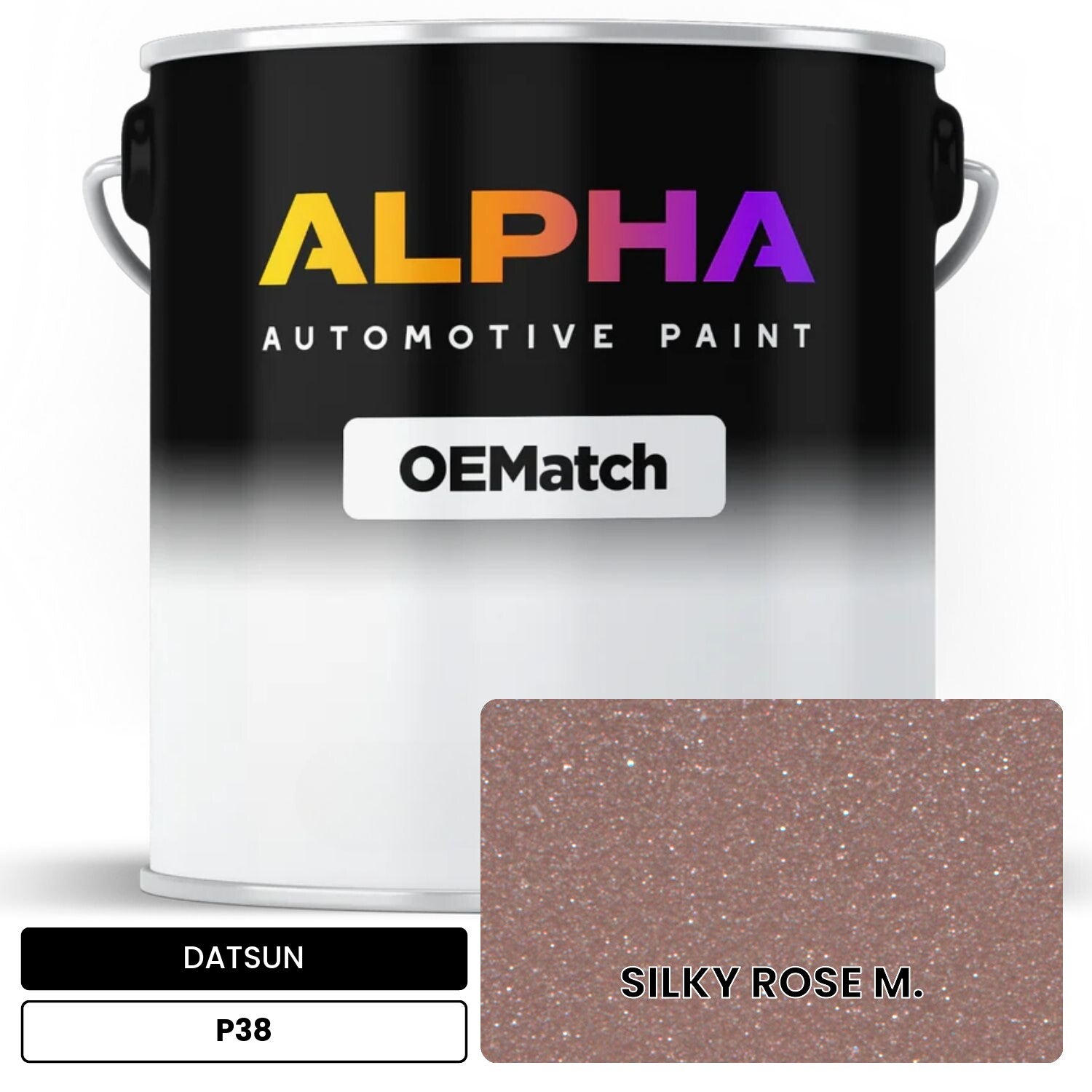 DATSUN SILKY ROSE M. P38 OEMatch Basecoat