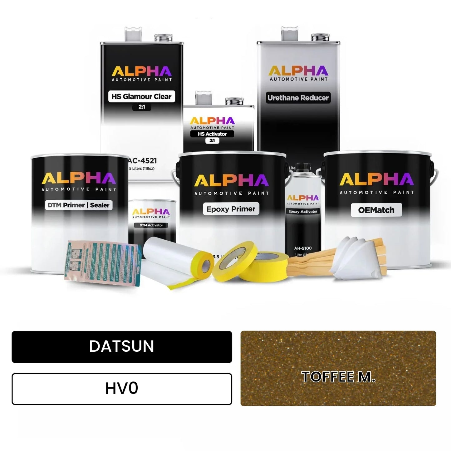 DATSUN TOFFEE M. HV0 OEMatch Vehicle Paint Kit