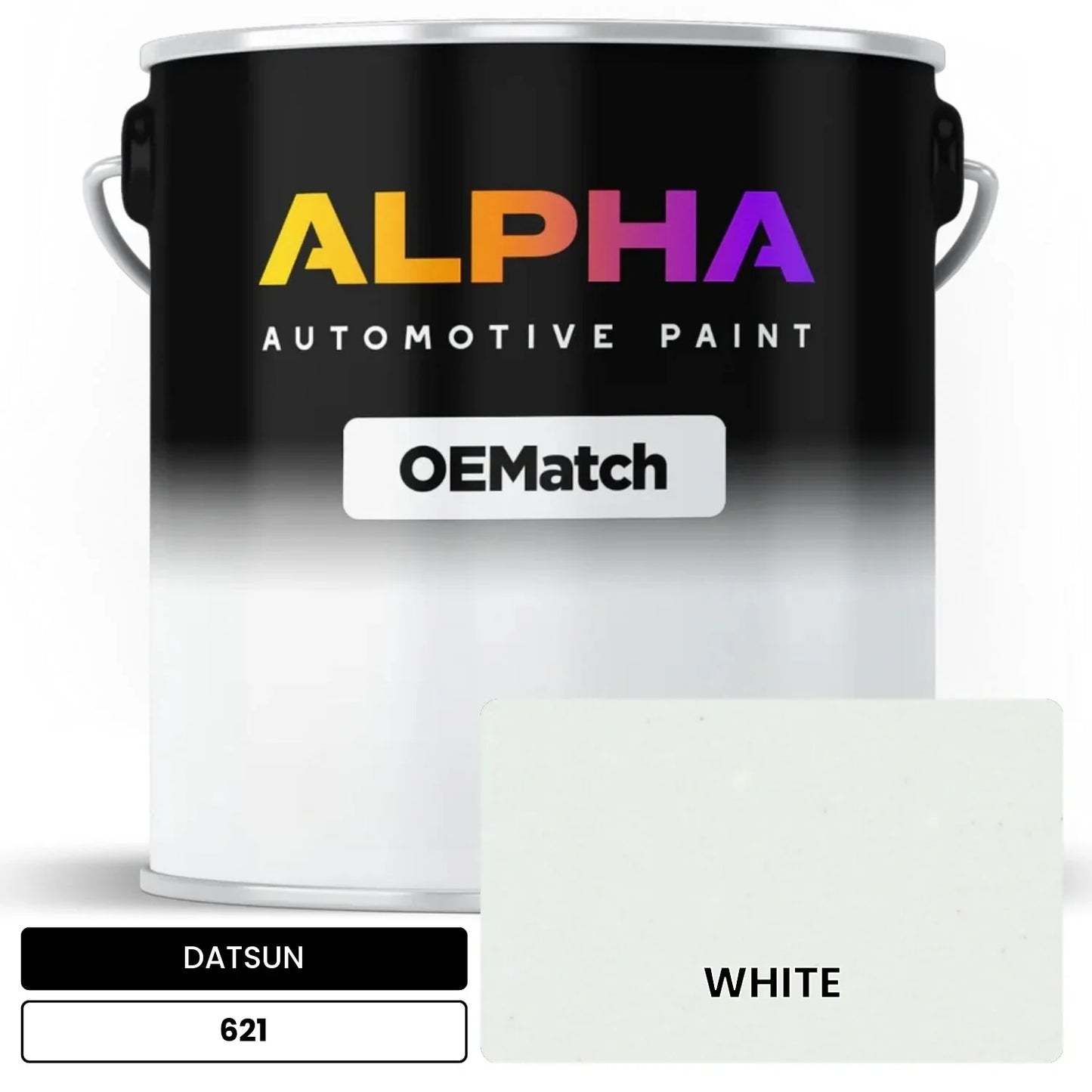 DATSUN WHITE 621 OEMatch Basecoat