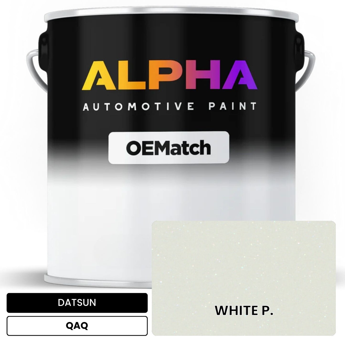 DATSUN WHITE P. QAQ OEMatch Basecoat