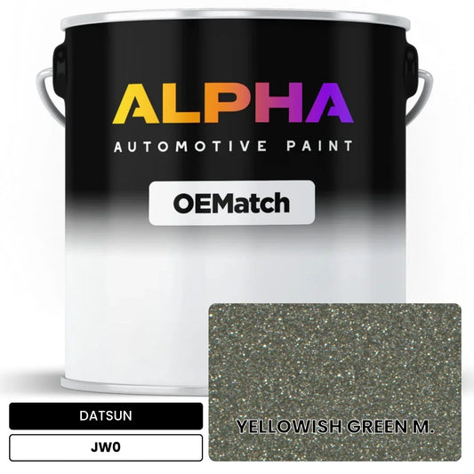 DATSUN YELLOWISH GREEN M. JW0 OEMatch Basecoat