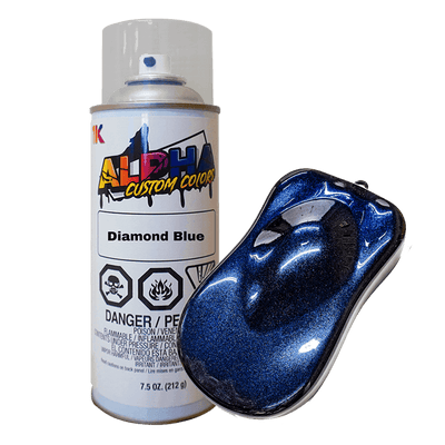 Diamond Blue Bike Paint Kit - The Spray Source - Alpha Pigments