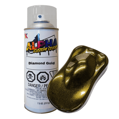 Diamond Gold Bike Paint Kit - The Spray Source - Alpha Pigments